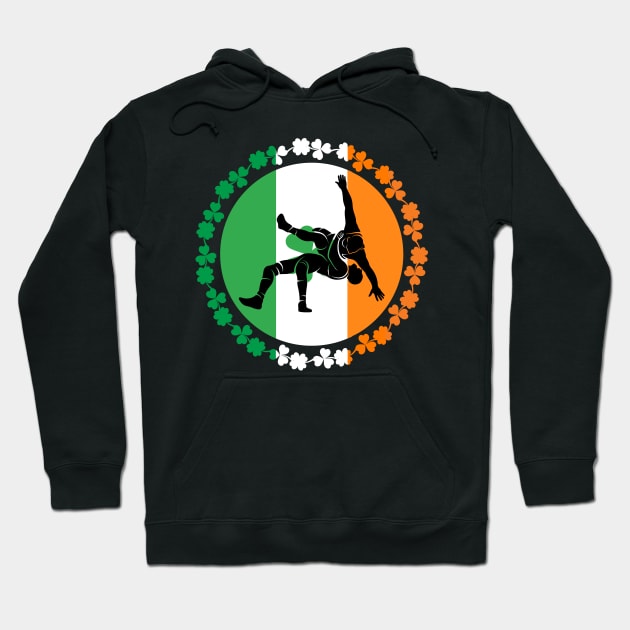 Capoeira Ireland Flag St. Patrick's Day Hoodie by NatalitaJK